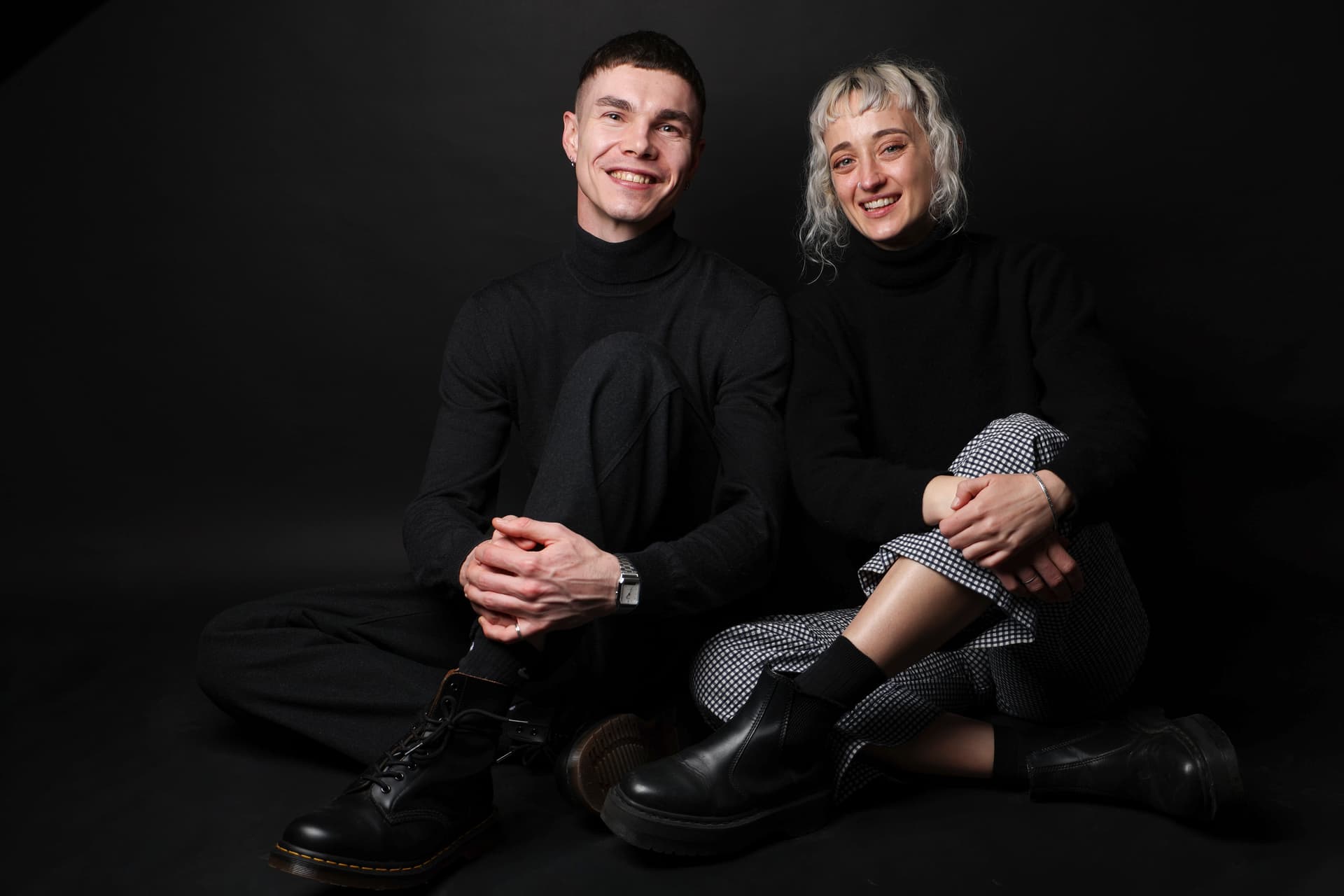 Amber und Ricki, Gründer:innen von Syncd Health
